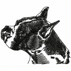Dogs Embroidery Design 10 Dogs Embroidery Design 10